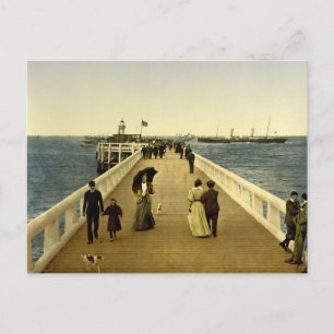 Carte Postale La jetée Ostende Belgique