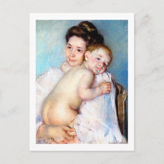 Carte Postale La jeune mère, Cassatt (Devant)