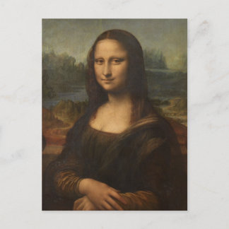 Carte Postale La Joconde de Léonard de Vinci