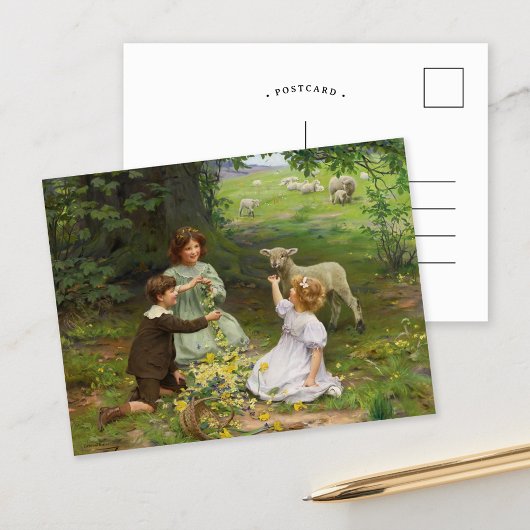 Carte Postale La Joie du Printemps | Arthur John Elsley