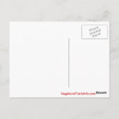 Carte postale La Jolla California (Dos)