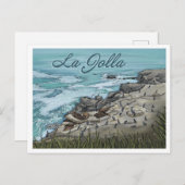 Carte postale La Jolla California (Devant / Derrière)