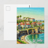Carte Postale La Jolla California Travel (Devant / Derrière)