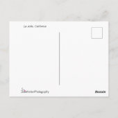 Carte Postale La Jolla Côte Californie (Dos)