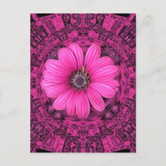 CARTE POSTALE LA JOURNÉE ROSE (Devant)