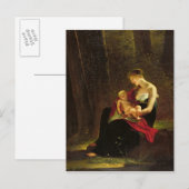 Carte Postale La joyeuse mère (Devant / Derrière)