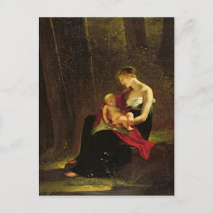 Carte Postale La joyeuse mère