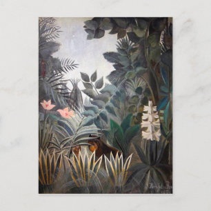 Carte Postale La jungle équatoriale