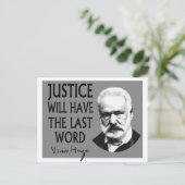 Carte Postale La justice aura le mot dernier (Debout devant)