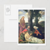 Carte Postale La lamentation du Christ mort (Devant / Derrière)