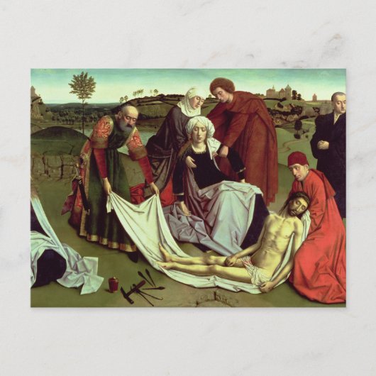 Carte Postale La lamentation sur le Christ mort (Devant)