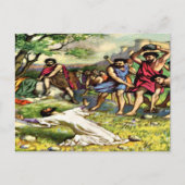 Carte Postale La lapidation (Devant)