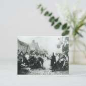 Carte Postale La lapidation de John Wesley à Wednesbury (Debout devant)