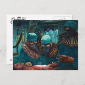 Carte Postale La leçon d'anatomie (Devant / Derrière)