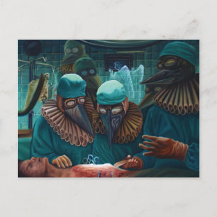 Carte Postale La leçon d'anatomie