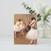 Carte Postale La leçon de ballet Pierre Carrier-Belleuse (Debout devant)