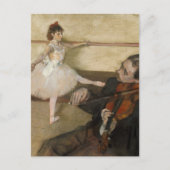 Carte Postale La Leçon de Danse | Edgar Degas (Devant)