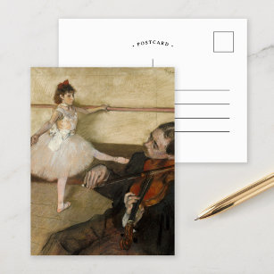 Carte Postale La leçon de danse   Edgar Degas
