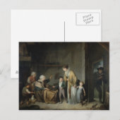 Carte Postale La leçon de la charité (Devant / Derrière)