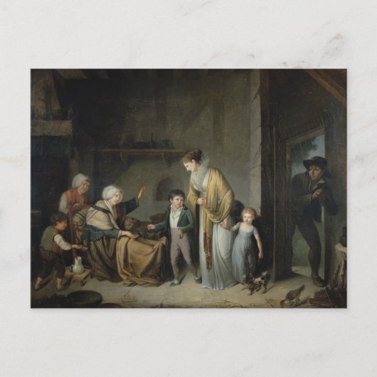 Carte Postale La leçon de la charité (Devant)