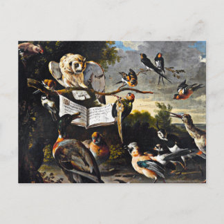Carte Postale La leçon de musique