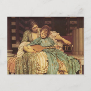 Carte Postale La leçon de musique