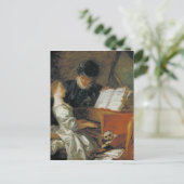 Carte Postale La leçon de musique (Debout devant)