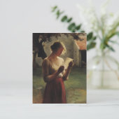 Carte Postale La lettre (Debout devant)