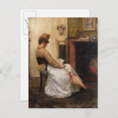 Carte Postale La lettre (Devant / Derrière)