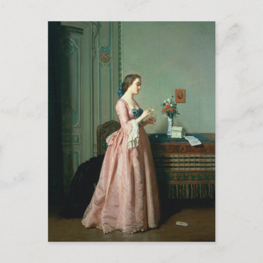 Carte Postale La lettre d'amour (Devant)