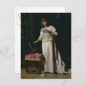 Carte Postale La lettre d'amour (Devant / Derrière)