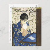 Carte Postale La lettre de Cassatt (Devant / Derrière)