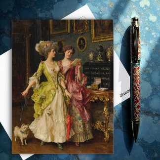 Carte Postale La Lettre, Federico Andreotti Art