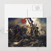 Carte Postale La liberté à la tête du peuple (Devant / Derrière)