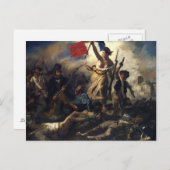 Carte Postale La liberté à la tête du peuple (Devant / Derrière)
