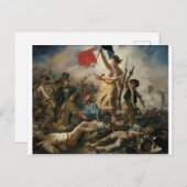 Carte Postale La liberté à la tête du peuple (Devant / Derrière)