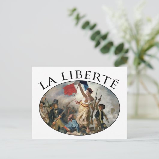 Carte Postale La liberté guide le peuple (Debout devant)