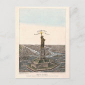 Carte Postale La liberté illumine le monde | Charles Magnus (Devant)