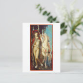 Carte postale : La licorne (Debout devant)