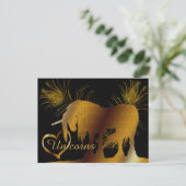 Carte Postale La licorne d'or (Debout devant)