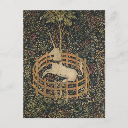 Carte Postale La licorne en captivité (Devant)