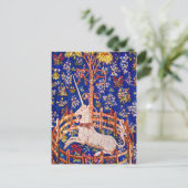 Carte Postale "La licorne en captivité" (Debout devant)