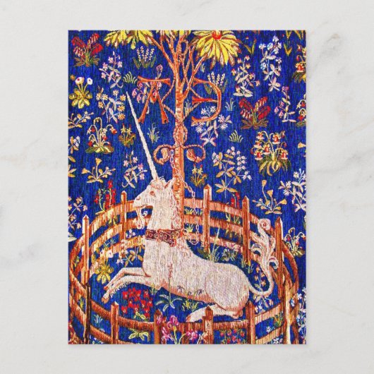 Carte Postale "La licorne en captivité" (Devant)