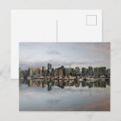 Carte Postale La Ligne de Vancouver au Canada (Devant / Derrière)