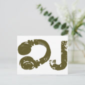 Carte Postale La liste des DJ (Debout devant)