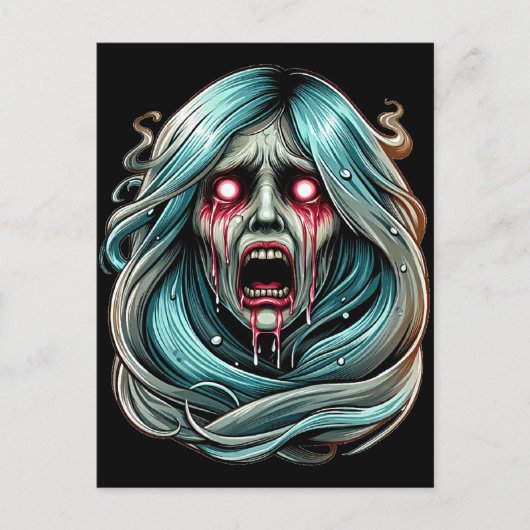 Carte Postale La Llorona pleure le fantôme Spirit Folklore Mexic (Devant)