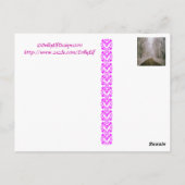 Carte Postale La longue route (Dos)