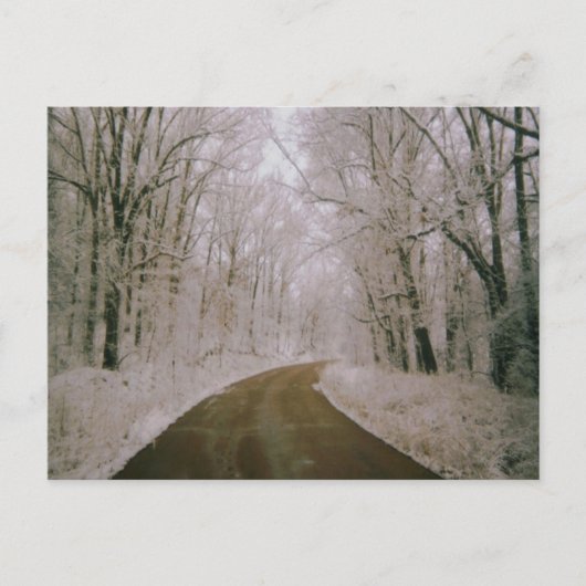 Carte Postale La longue route (Devant)