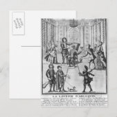 Carte Postale La loterie de l'Arlequin (Devant / Derrière)