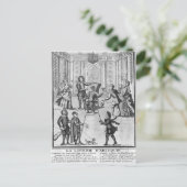 Carte Postale La loterie de l'Arlequin (Debout devant)